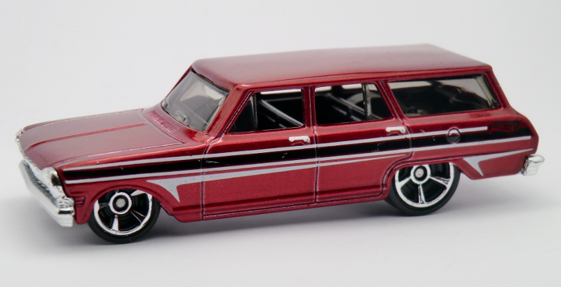 Illustration for article titled Custom 64 Nova Wagon and the van from Old School!!